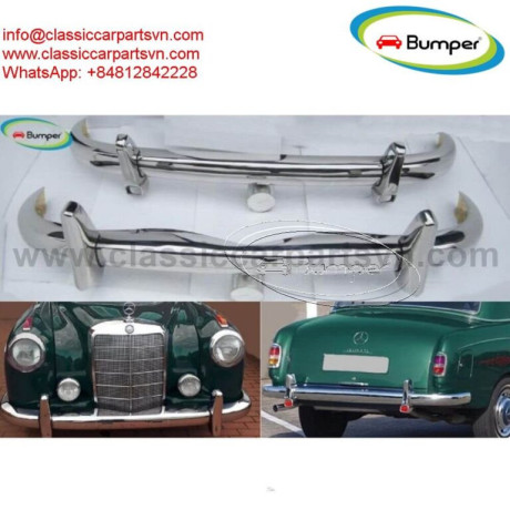 mercedes-ponton-w105-w180-w128-6cylinder-saloon-bumpers-big-0